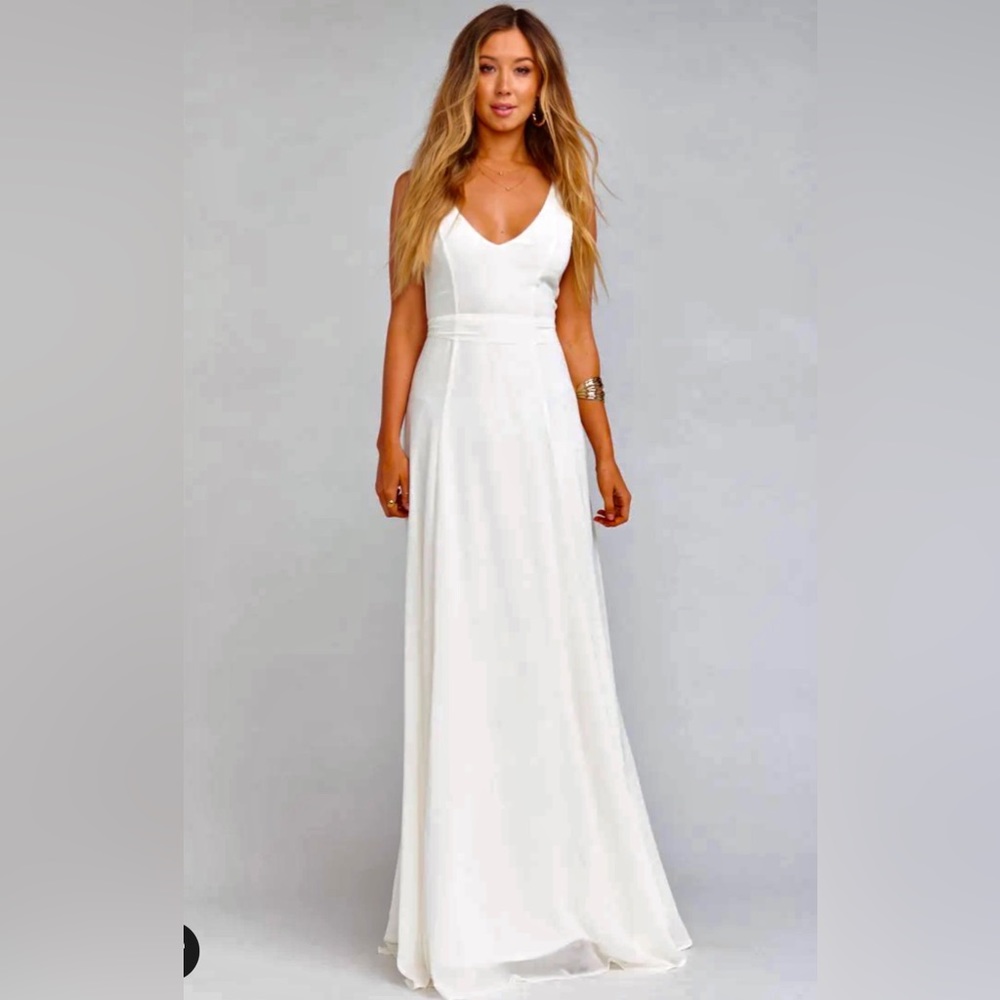 Show Me Your MuMu Chiffon Maxi Dress